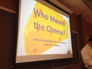 Who Moved The Cheese? Seminar