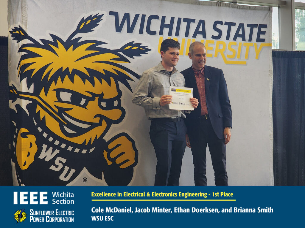 IEEE Wichita Section Awards for Open House 2024