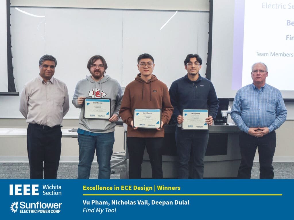 Wichita Section Awards for Fall 2025 Engineering Open House