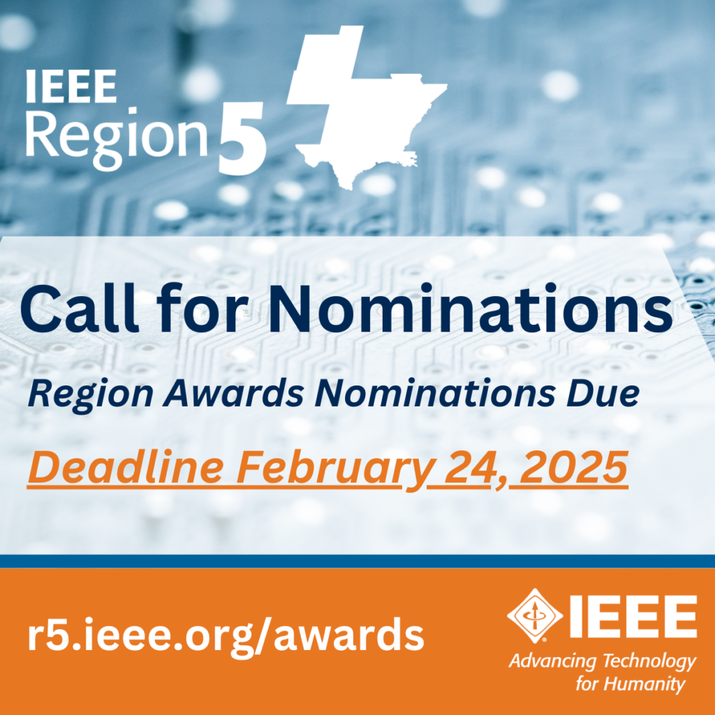 It's Time to Nominate for Region 5 Awards!